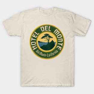 Defunct Hotel Del Monte California Luggage Label T-Shirt